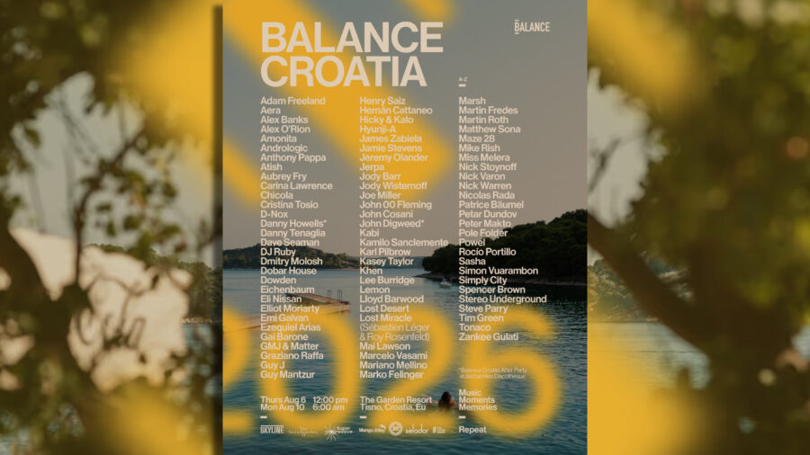balance croatia 2026 lineup