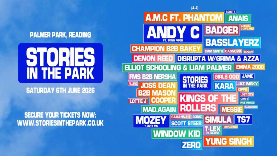 stories in the park festival lineup poster