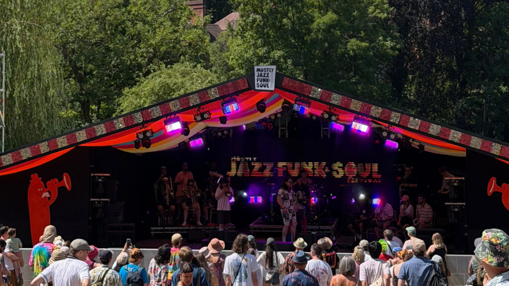 Performance at Mostly Jazz festival